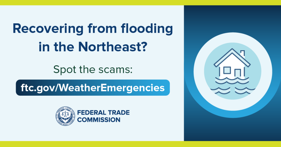 spot flooding recovery scams